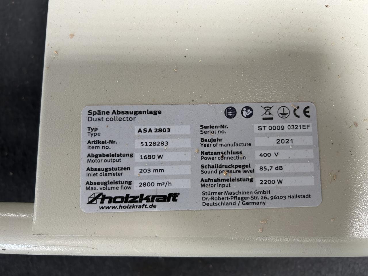 Holzkraft ASA 2803