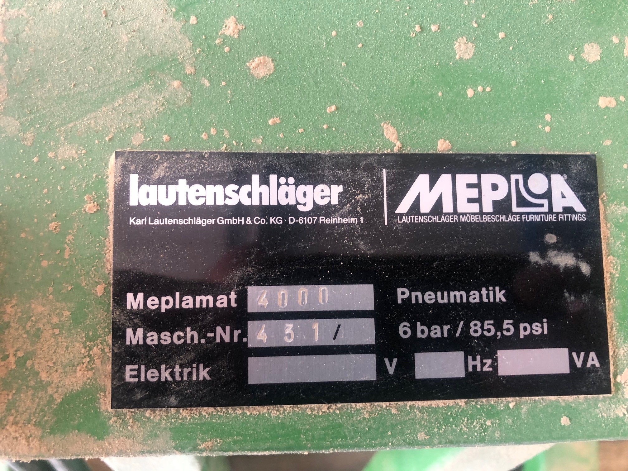 Lautenschläger Meplamat 4000