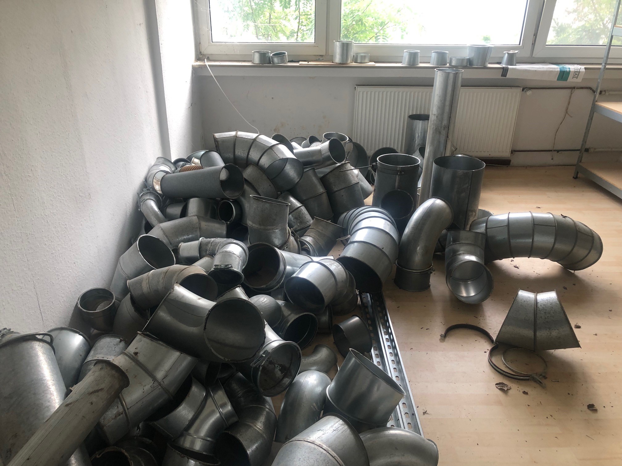 Nestro Rohre, Bögen,  Abzweige ,Schieber etc.