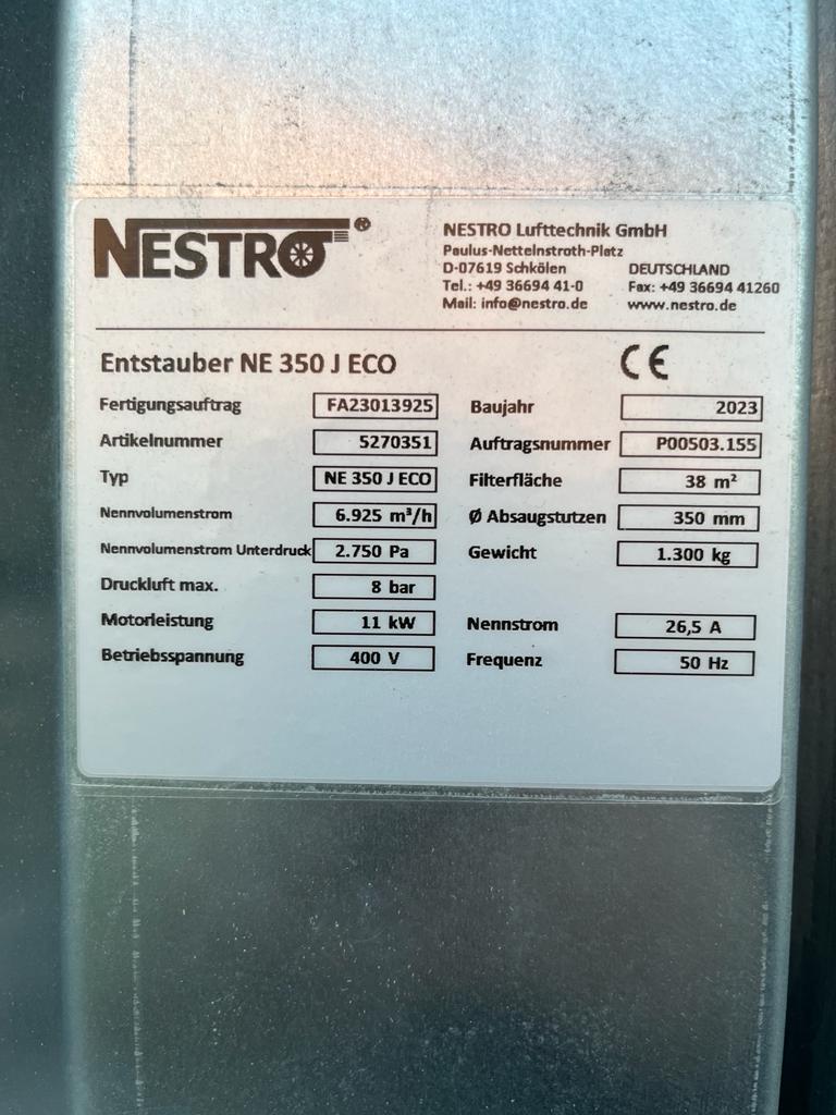 Nestro NE 350 J Eco  m. Jet-Filterregeneration