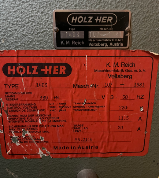 Holz-Her 1403