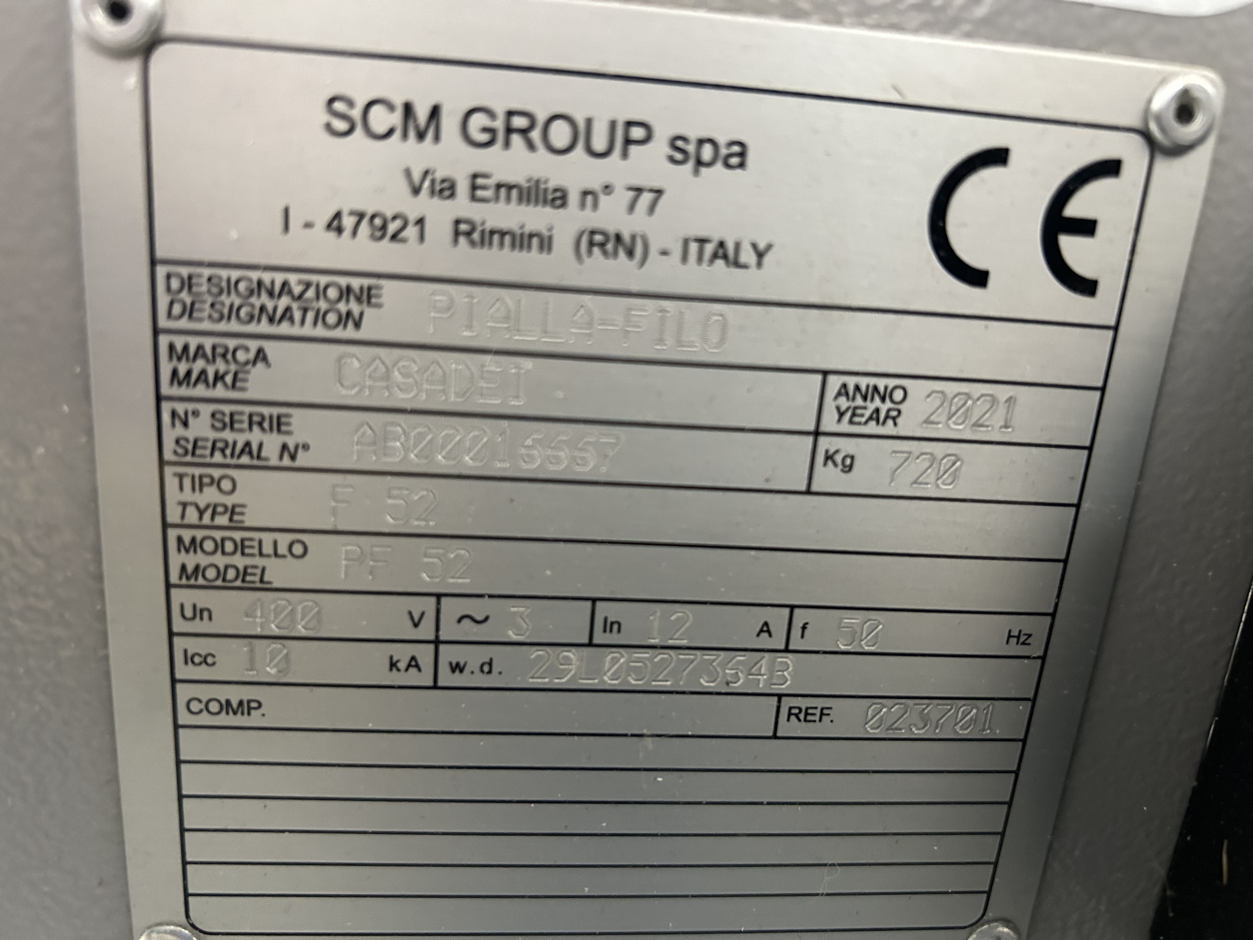 Holzkraft Casadei PF 52 Tersa