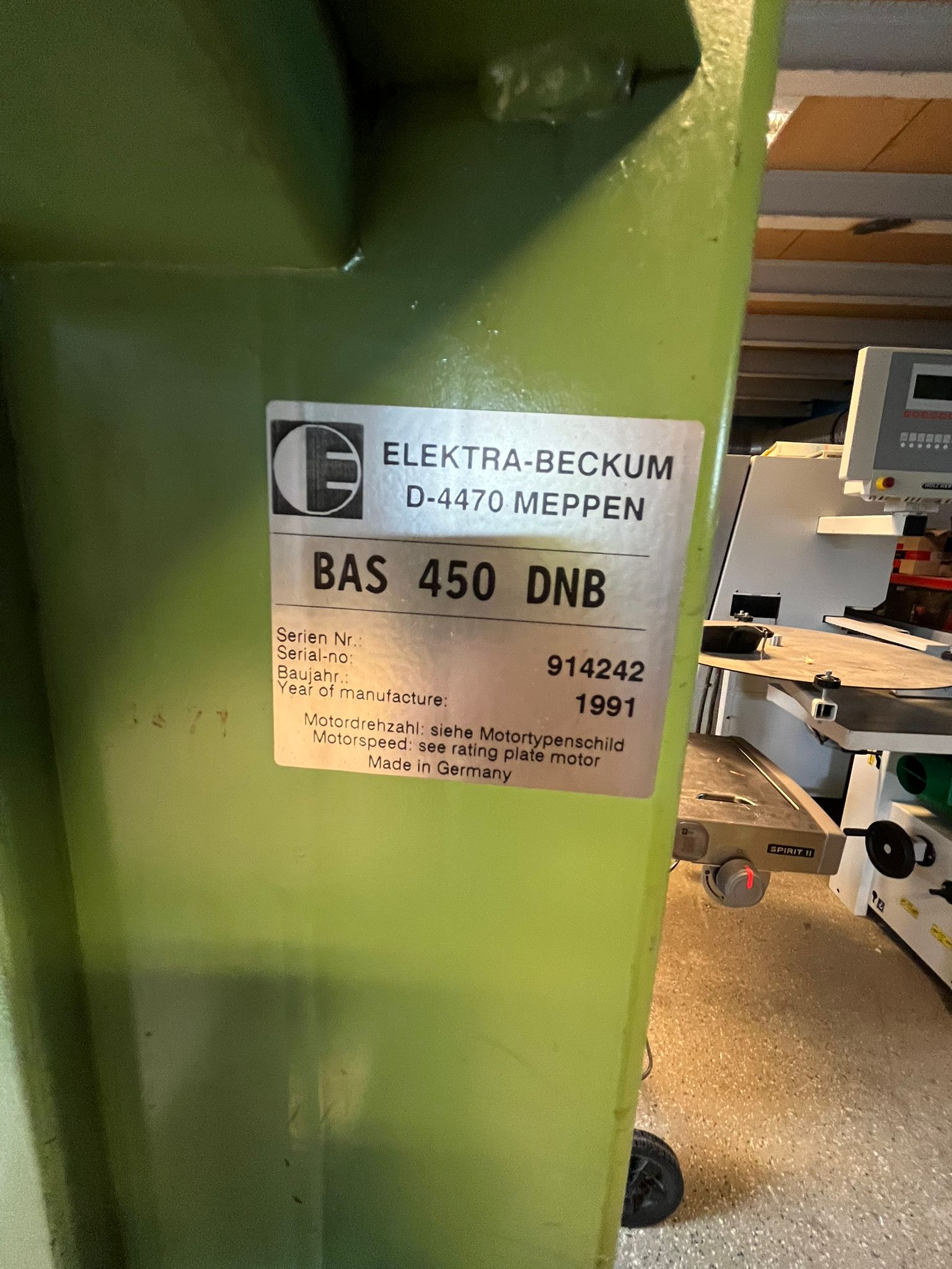 Elektra Beckum BAS 450 DNB
