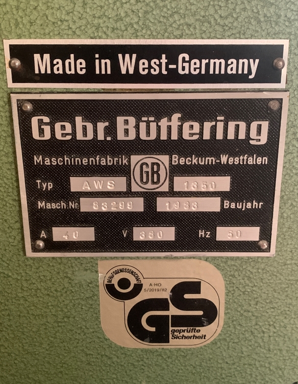 Bütfering AWS Combi 1350