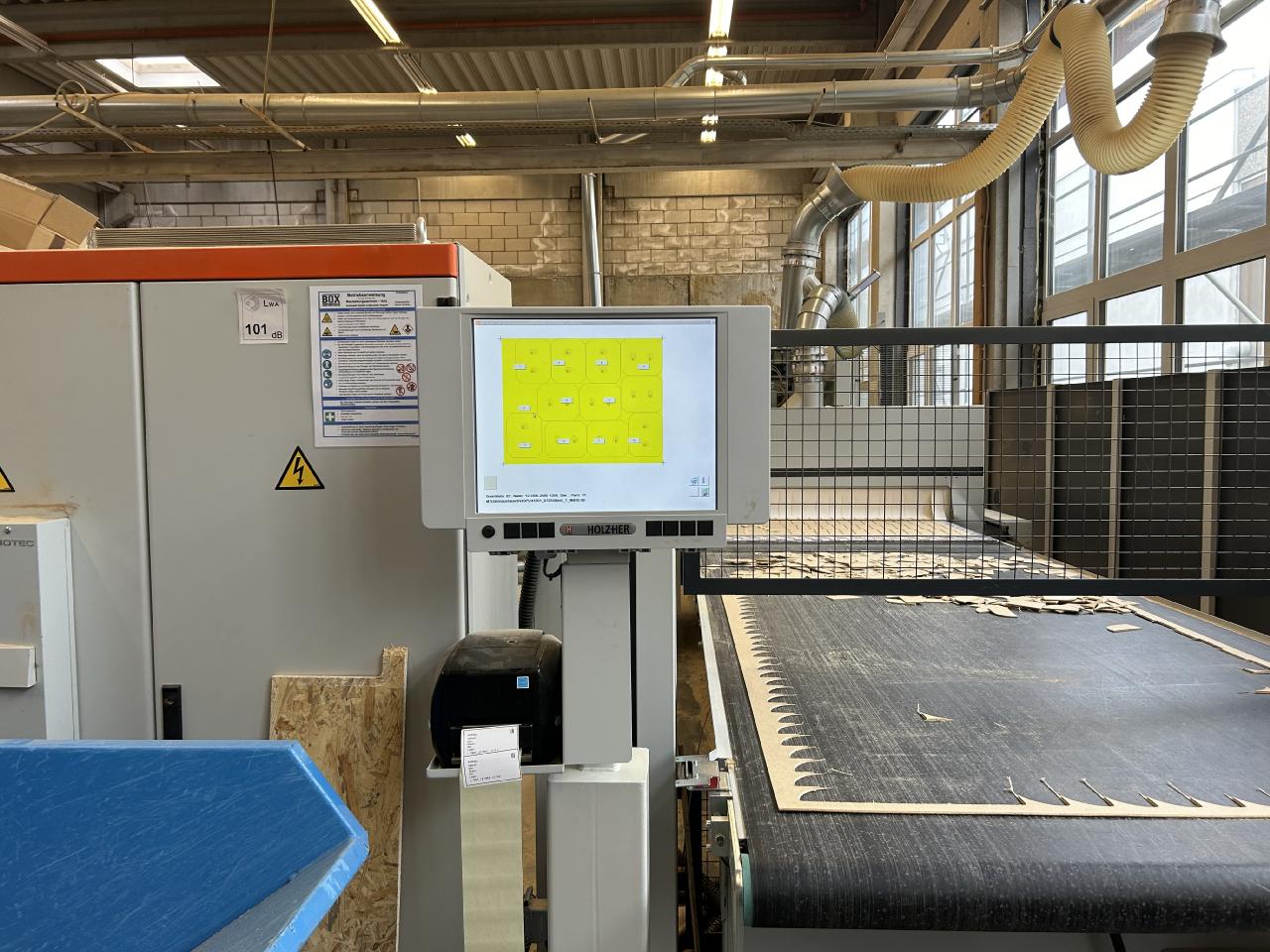 Holz-Her Dynestic 7532 10.5 automatic mit Store-Master 5110