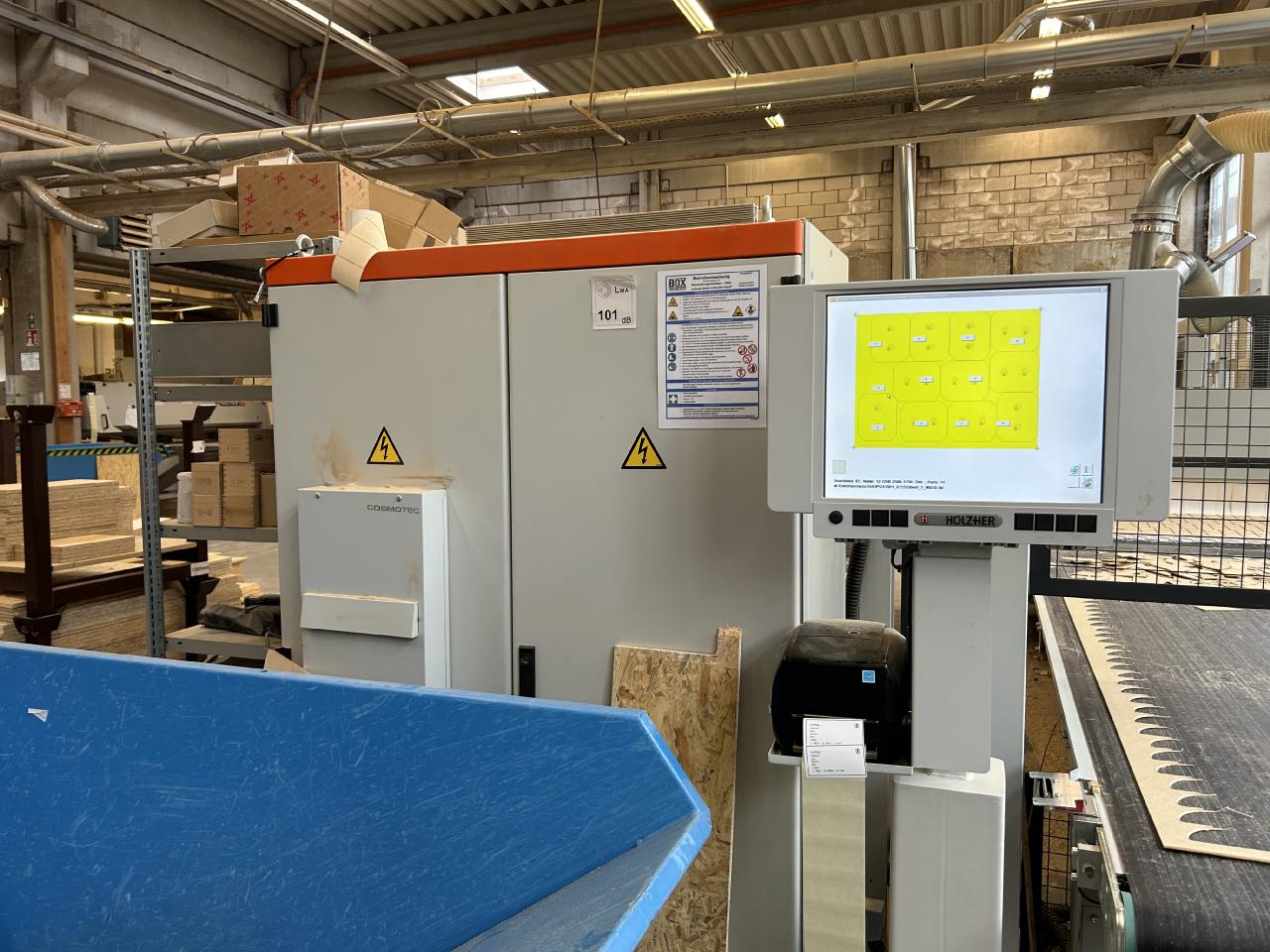 Holz-Her Dynestic 7532 10.5 automatic mit Store-Master 5110