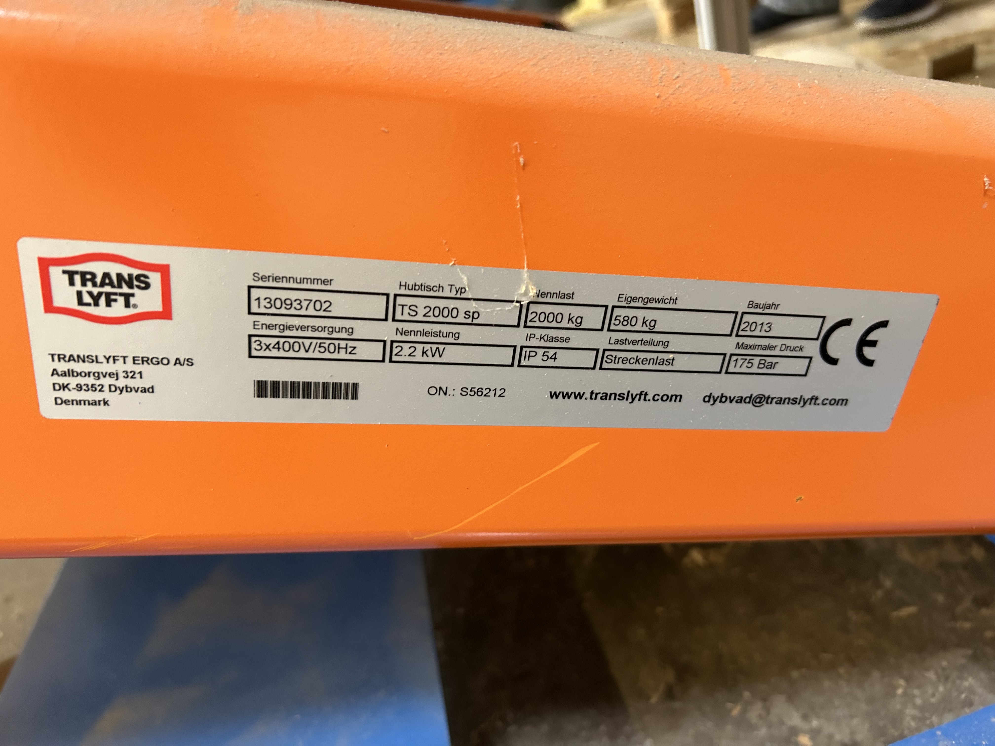 Translyft TS 2000 sp