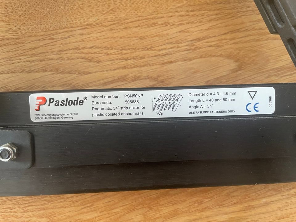 Paslode PSN50NP Mehrschlag Ankernagler