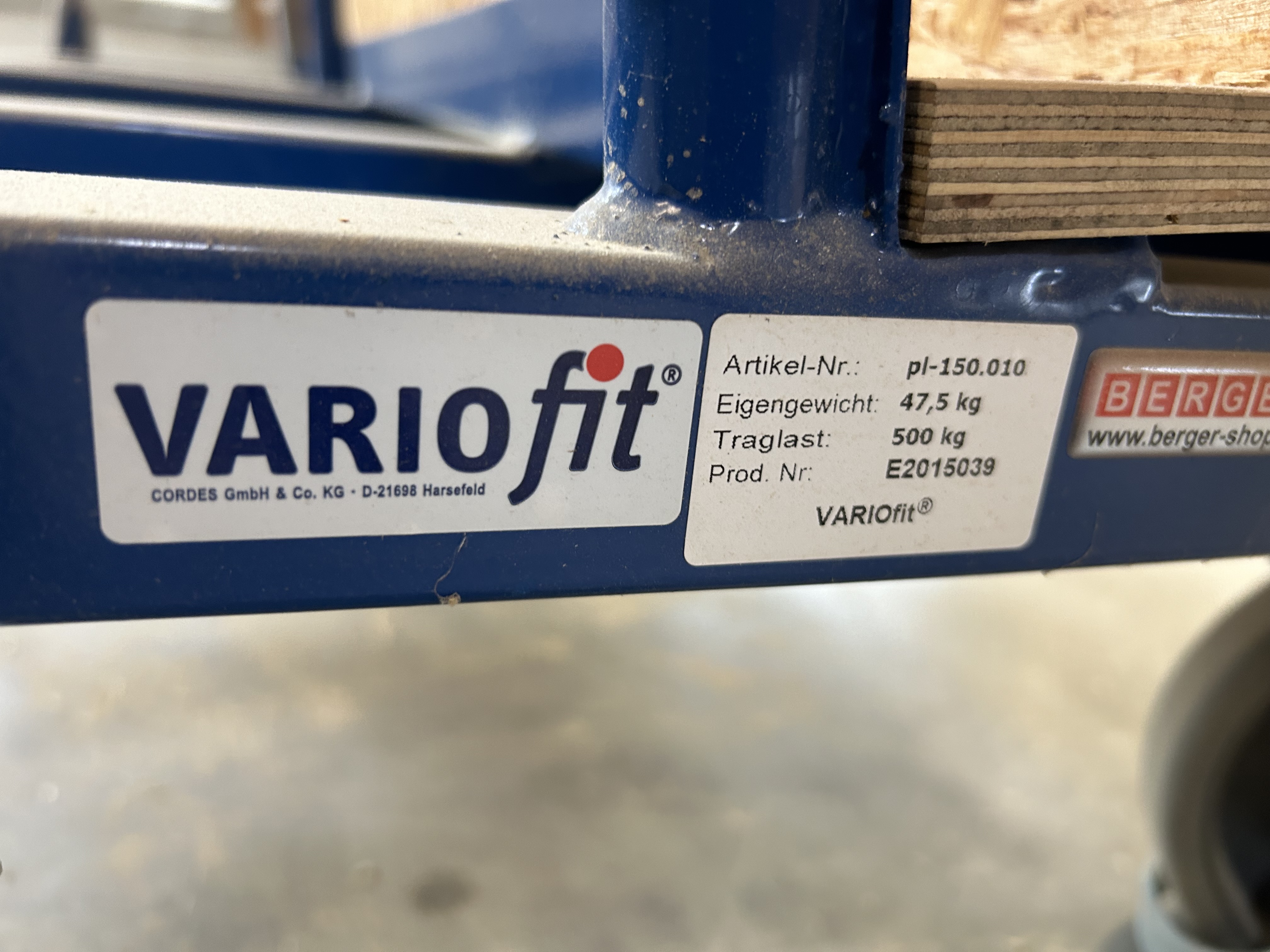 Variofit PL-150.010