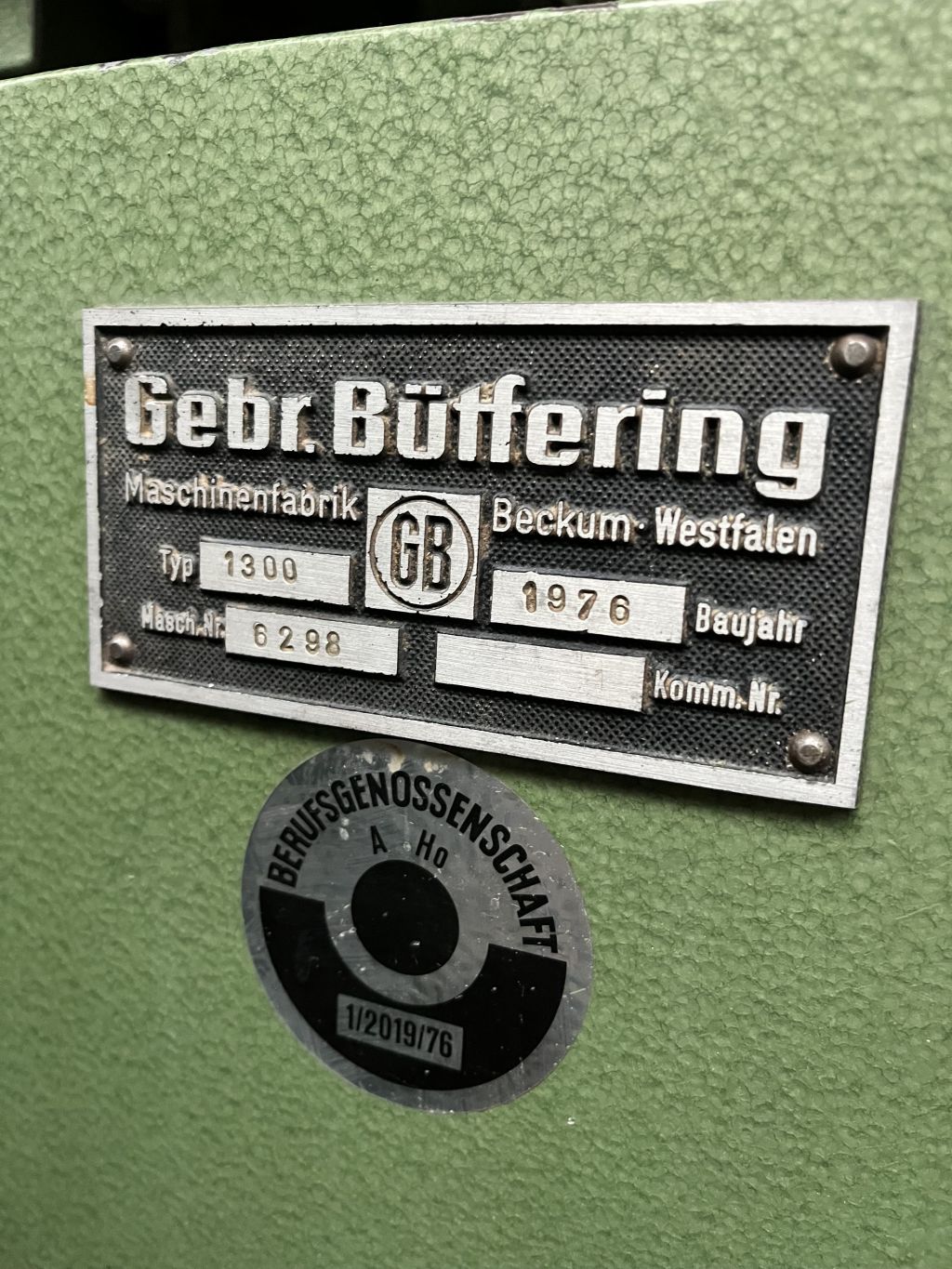 Bütfering FBS 1300
