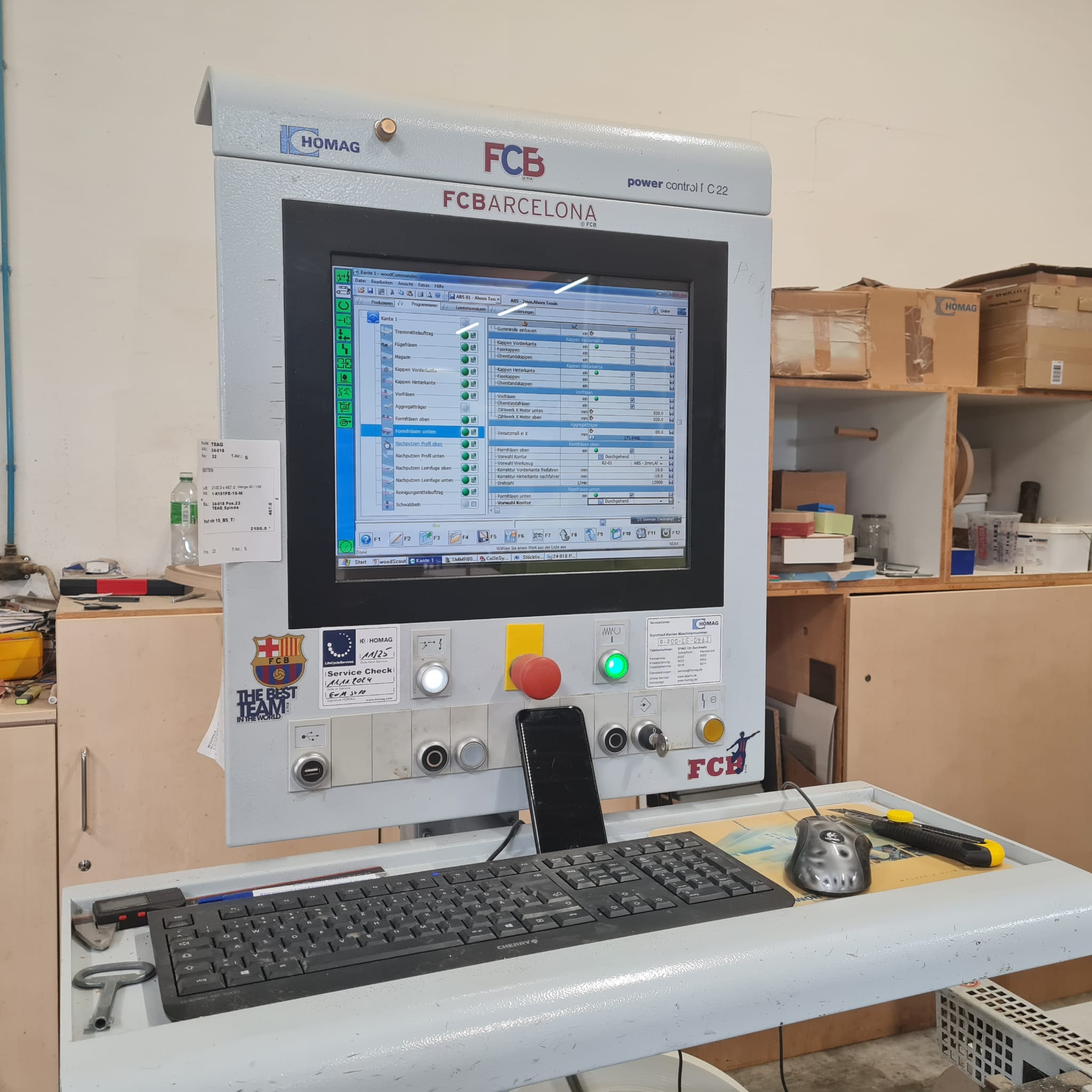 Homag Optimat KAL /310/8/A20/S2