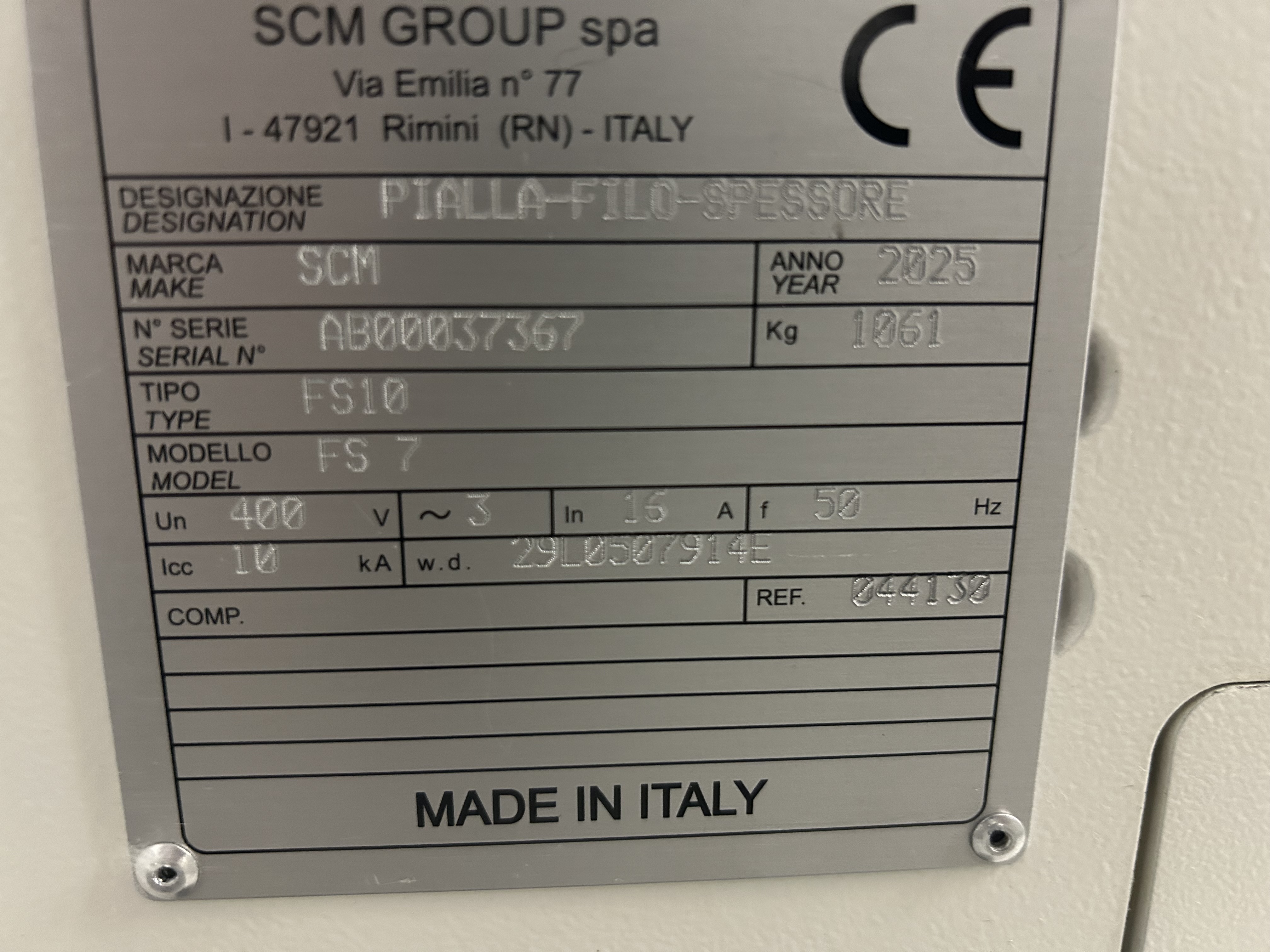 SCM L'invincibile FS 7