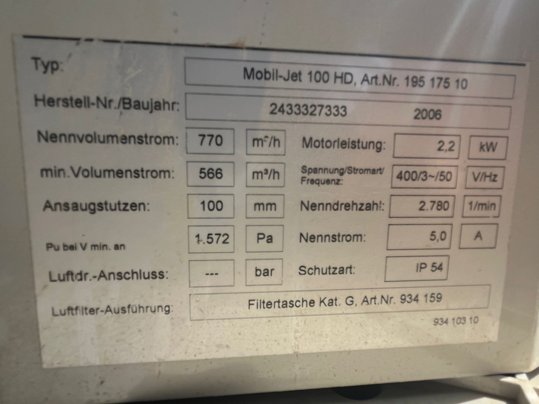 AL-KO Mobil-Jet 100 HD
