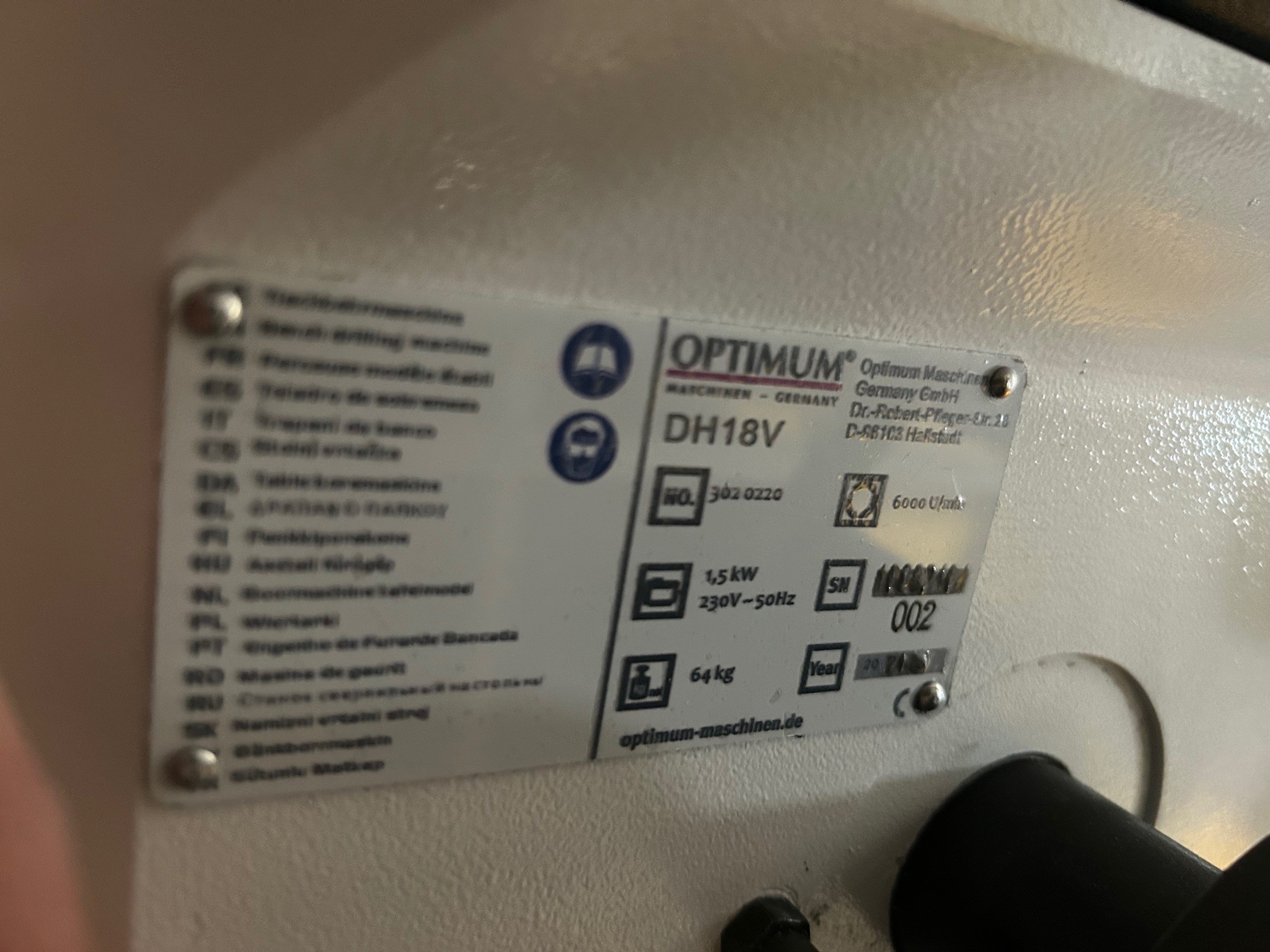 Optimum OPTIdrill DH 18V