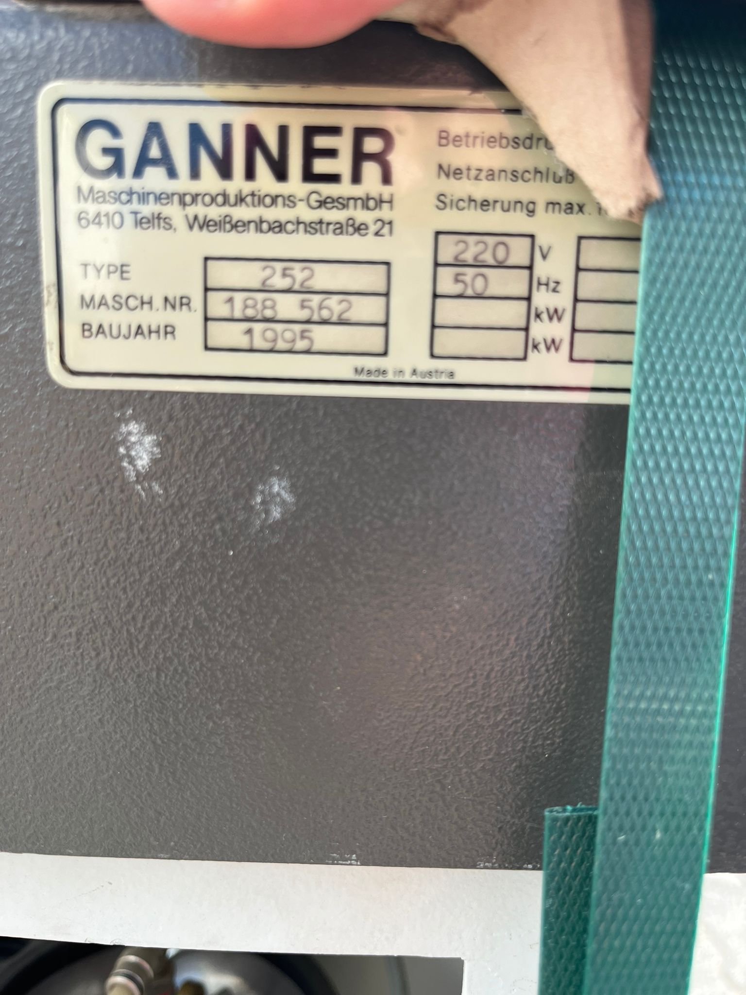 Ganner Selekta 252