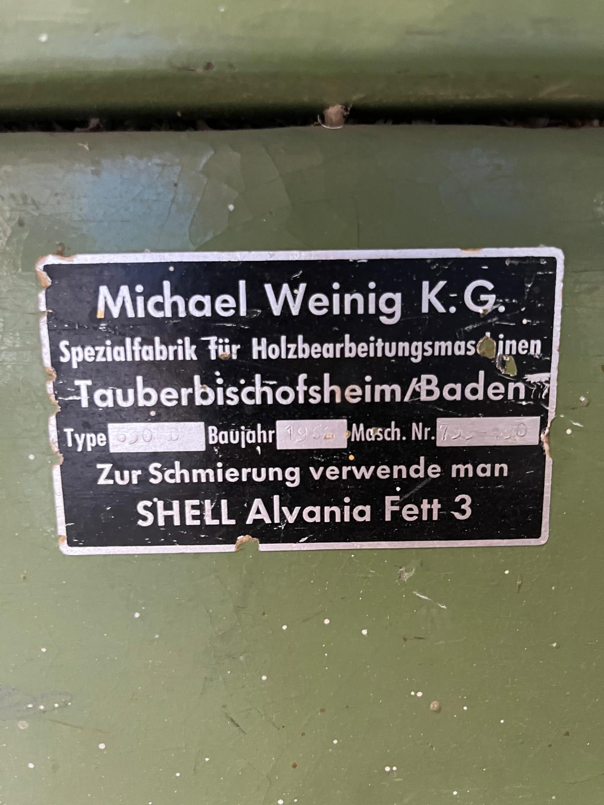 Weinig 630 D