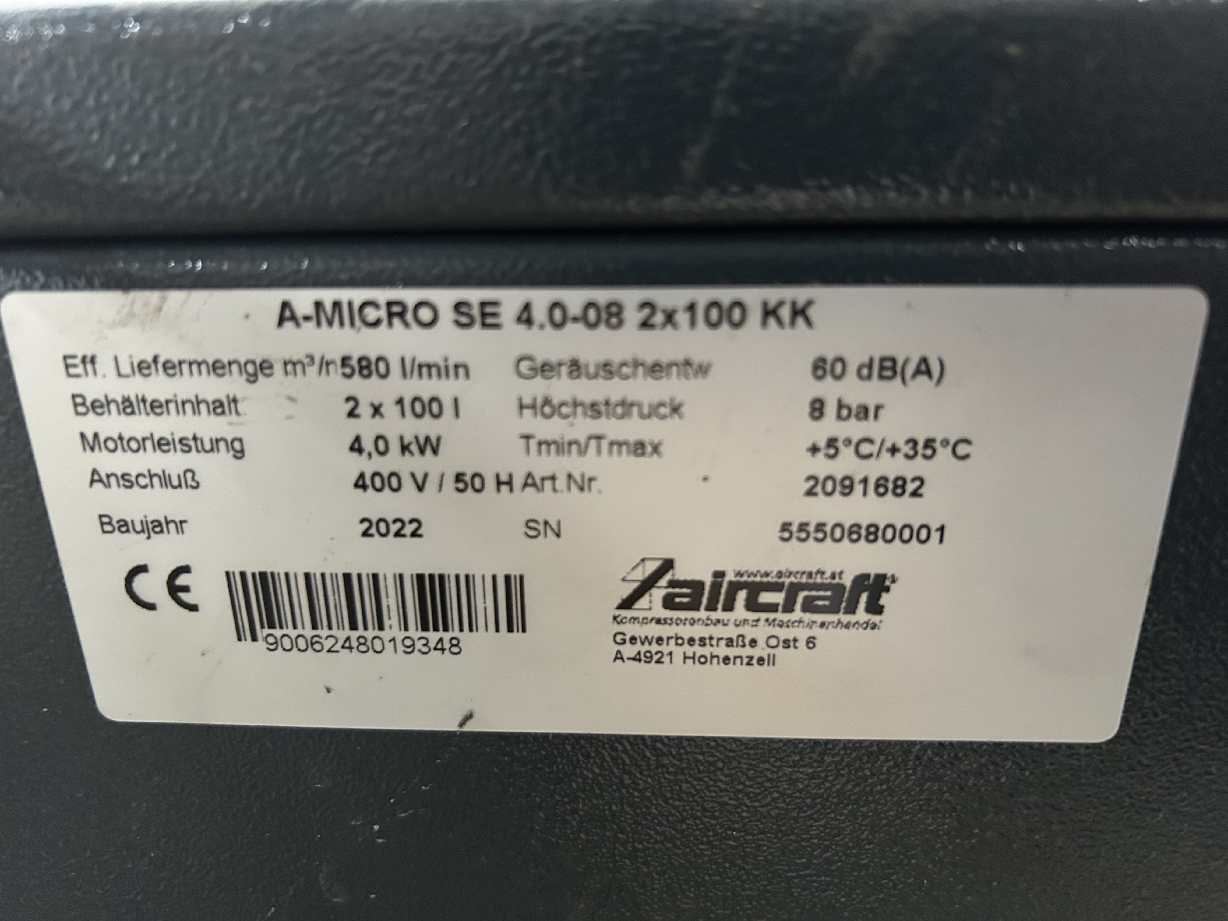 Aircraft A-DUO-MICRO SE 4.0-08