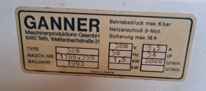 Ganner LBM Junior 320