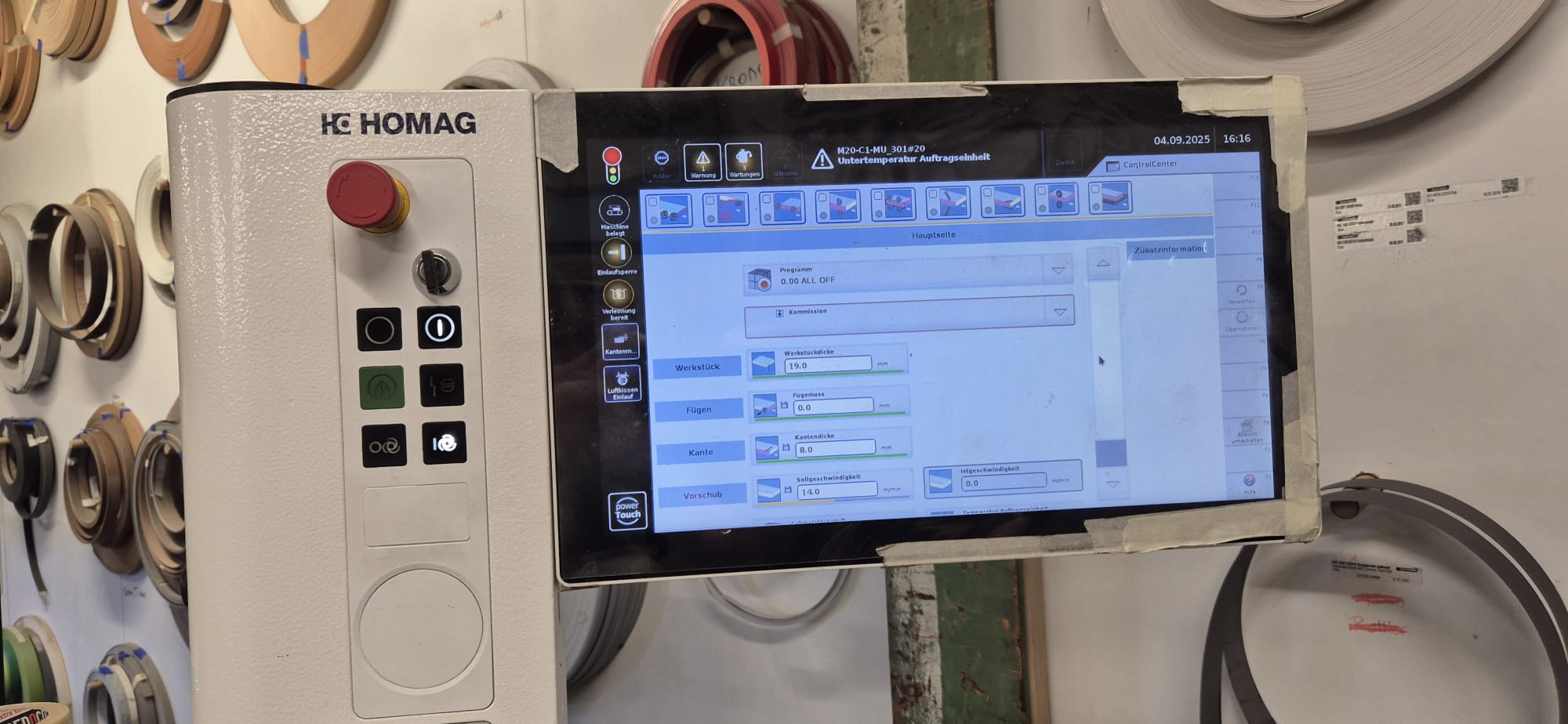 Homag OPTIMAT KDF 450 C EDGETEQ S-300