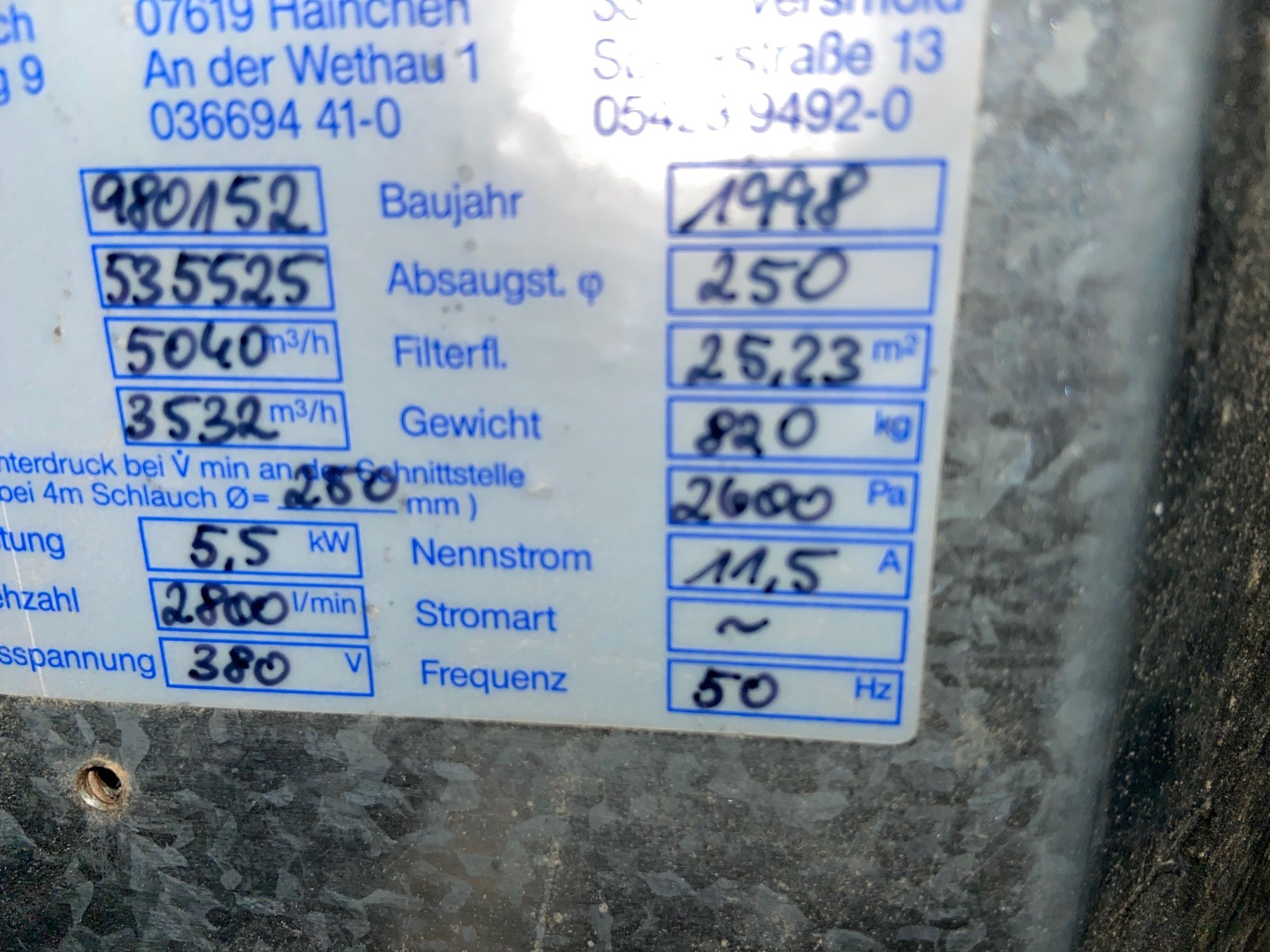 Nestro NE 250 P links