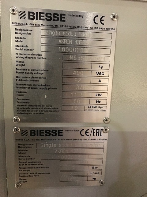 Biesse Akron 1330 A