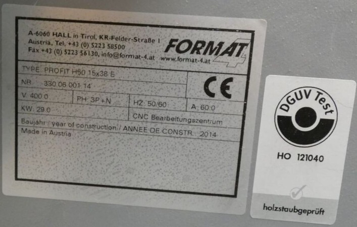 Format 4 Profit H50 15x38 E