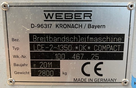 Weber LCE-2-1350 (DK)