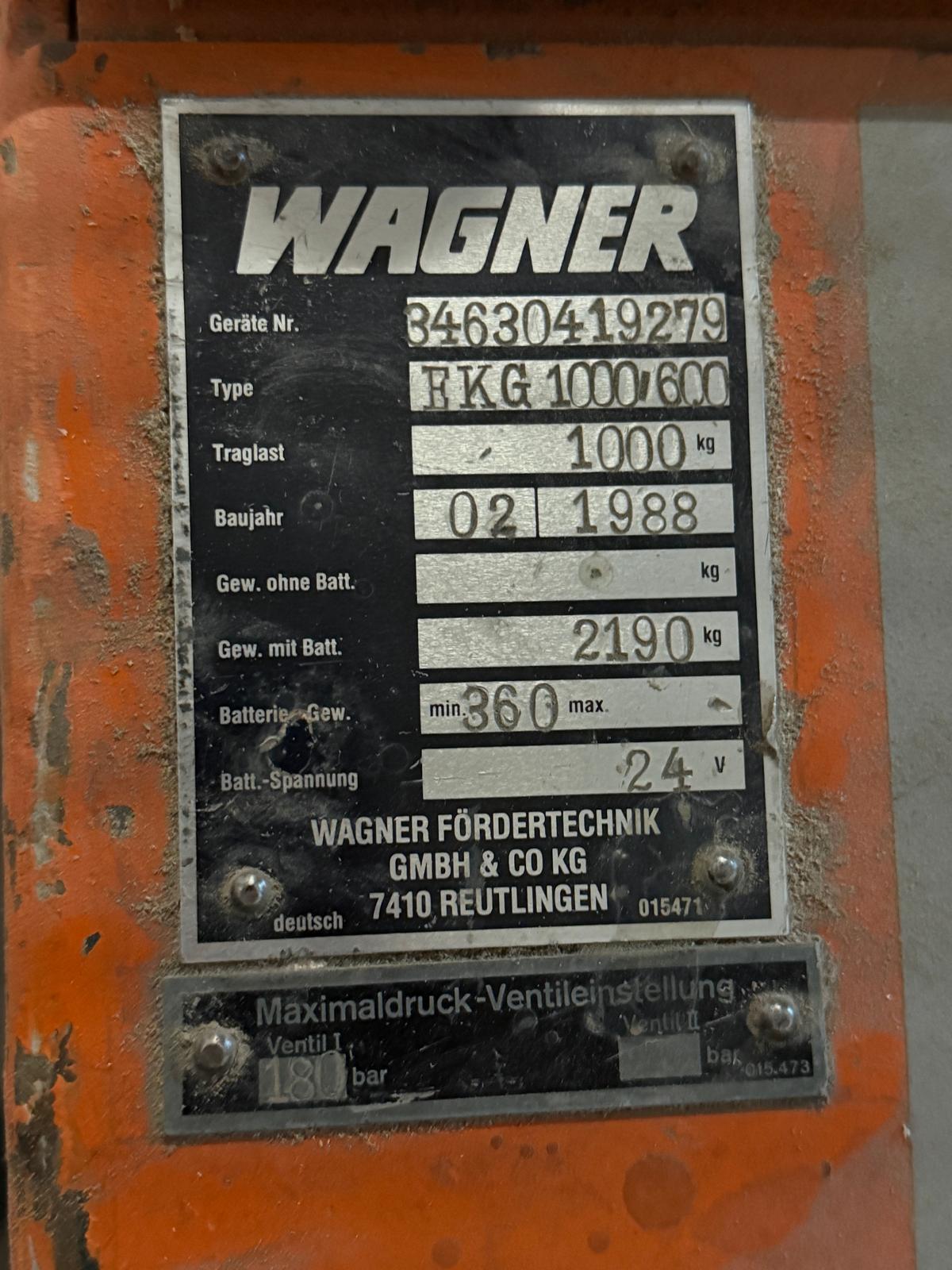Wagner EKG 1.000/600