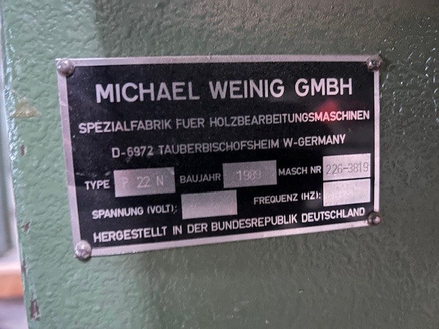 Weinig Profimat 22 N