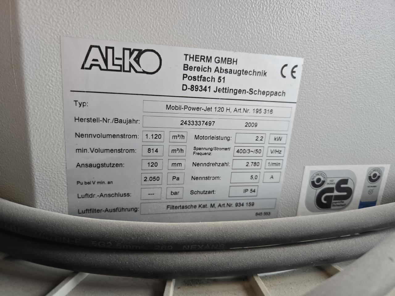 AL-KO mobil power JET 120
