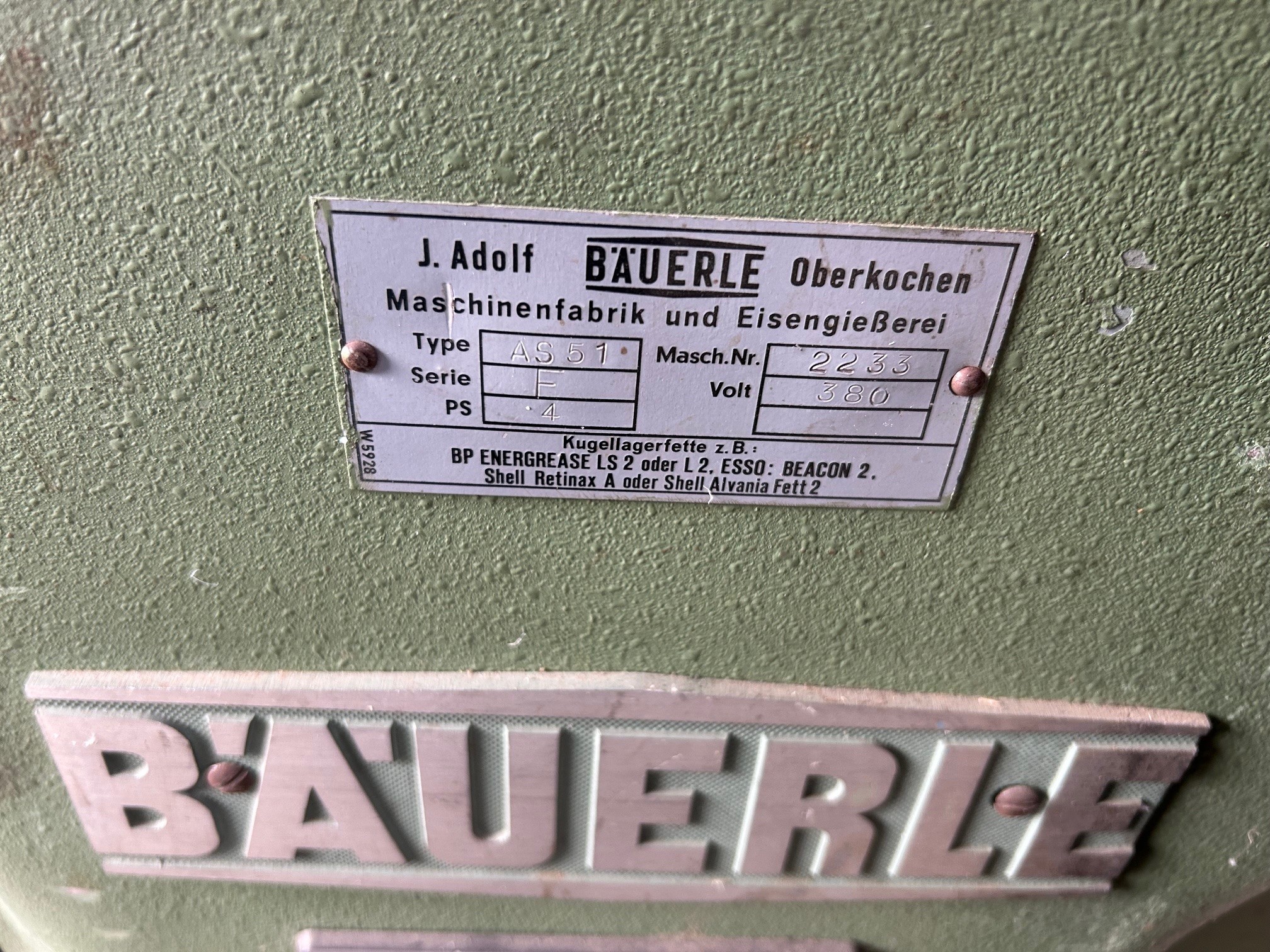 B&auml;uerle AS 51
