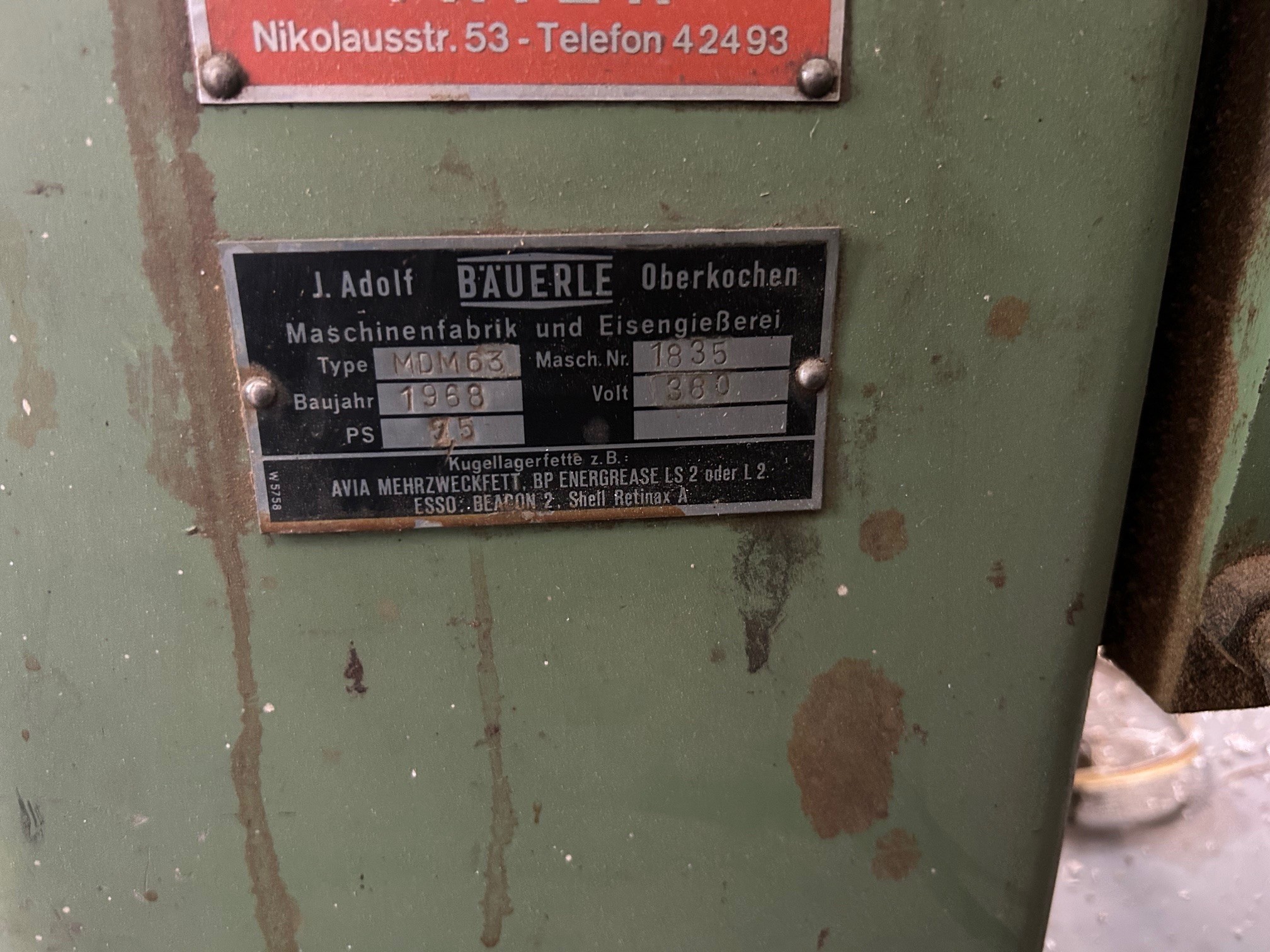 B&auml;uerle DM 63