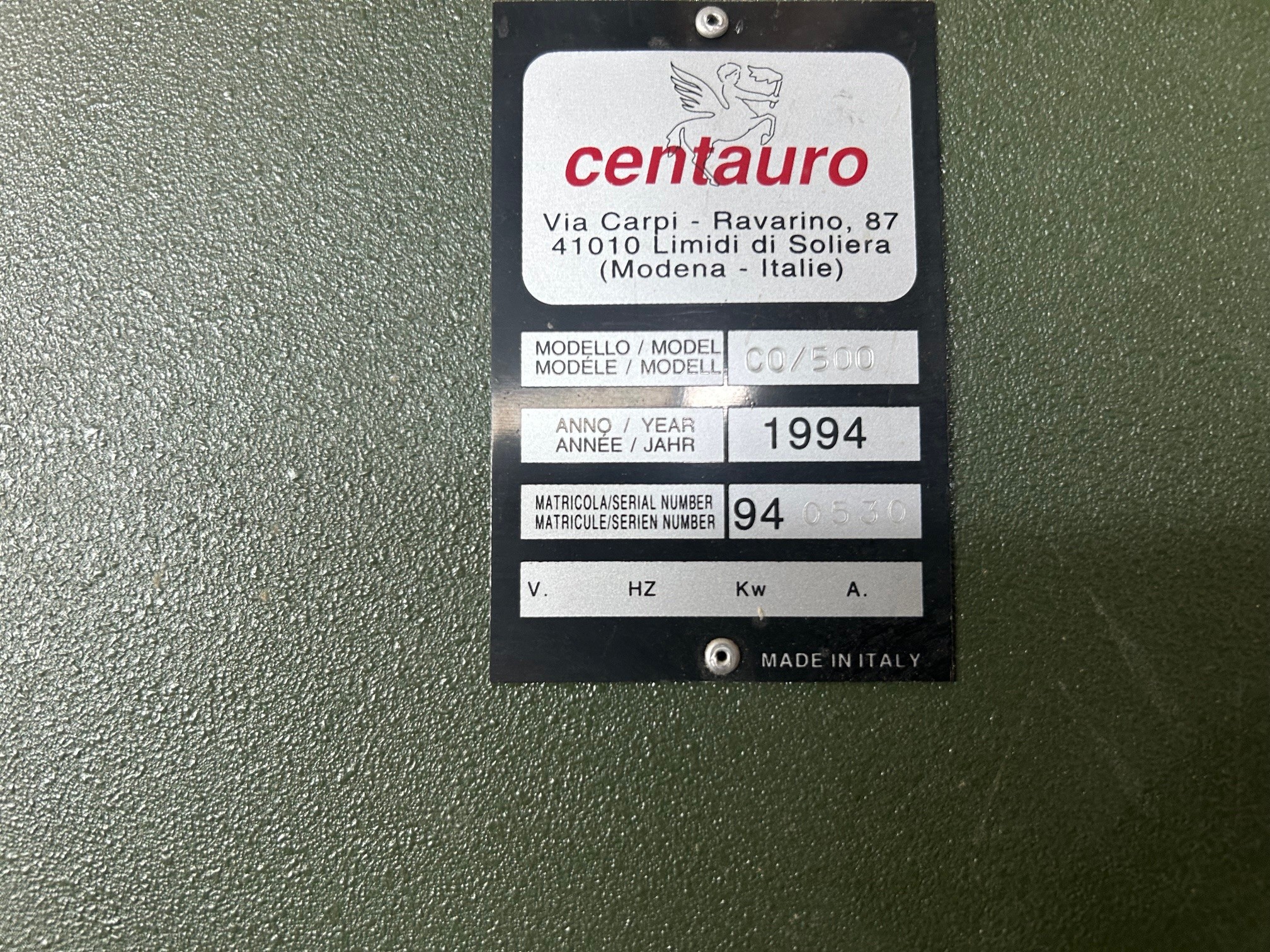 Centauro CO 500