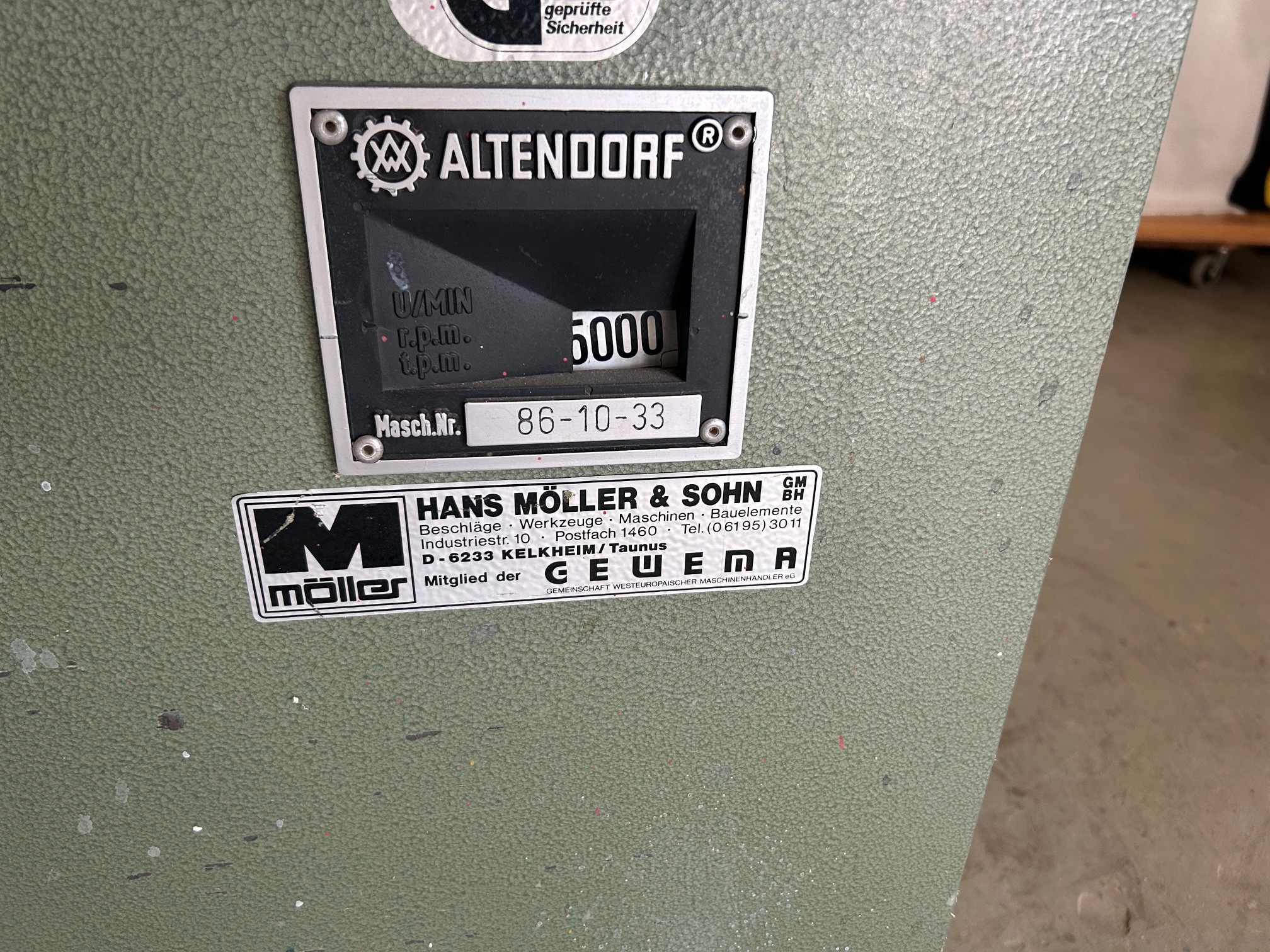 Altendorf F 45
