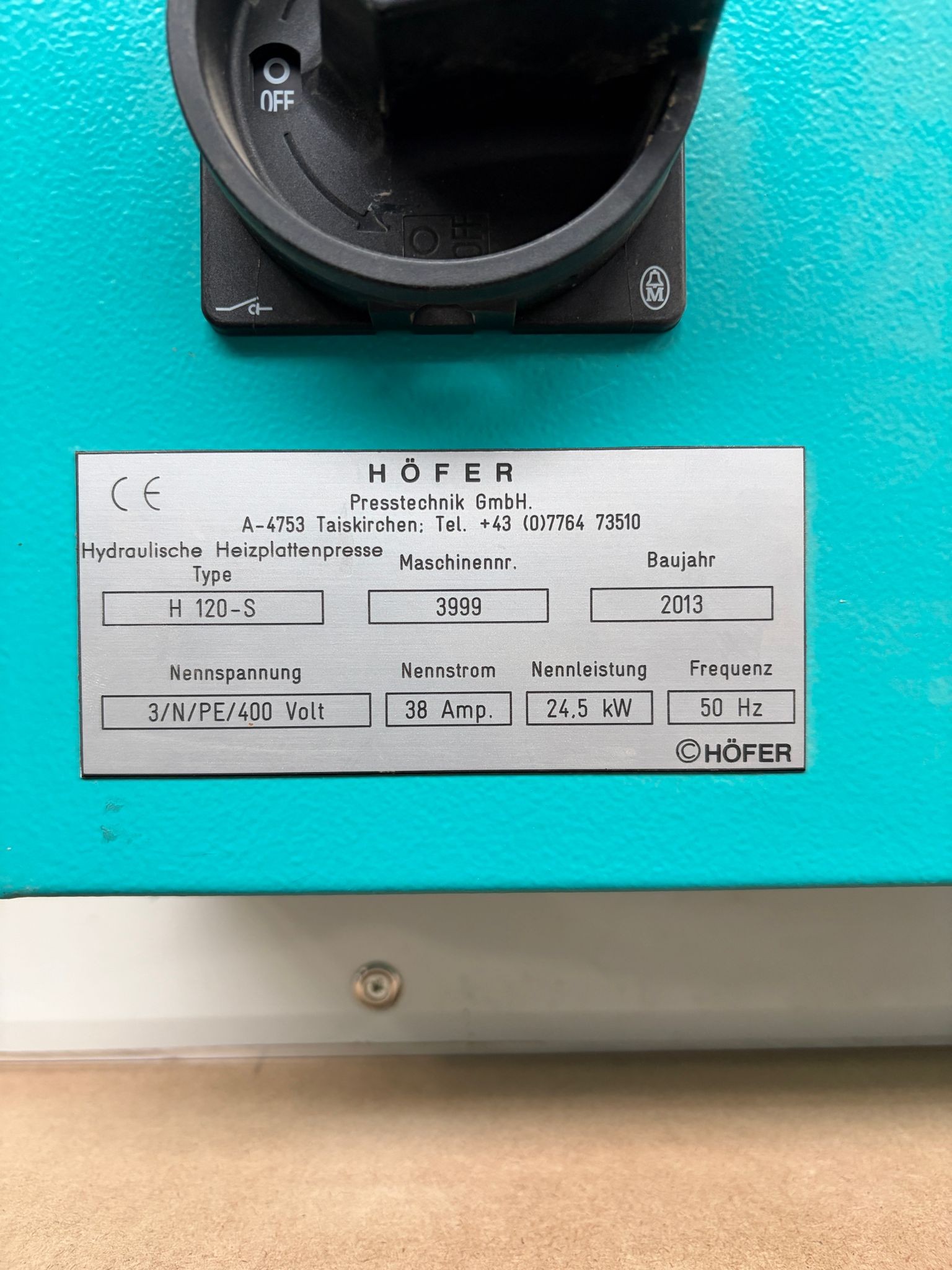 H&ouml;fer H 120 S