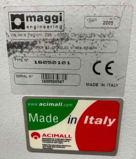 Maggi Boring System 23