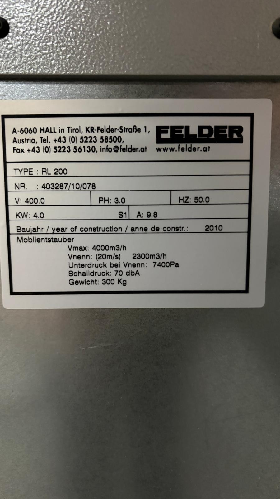 Felder RLA 200