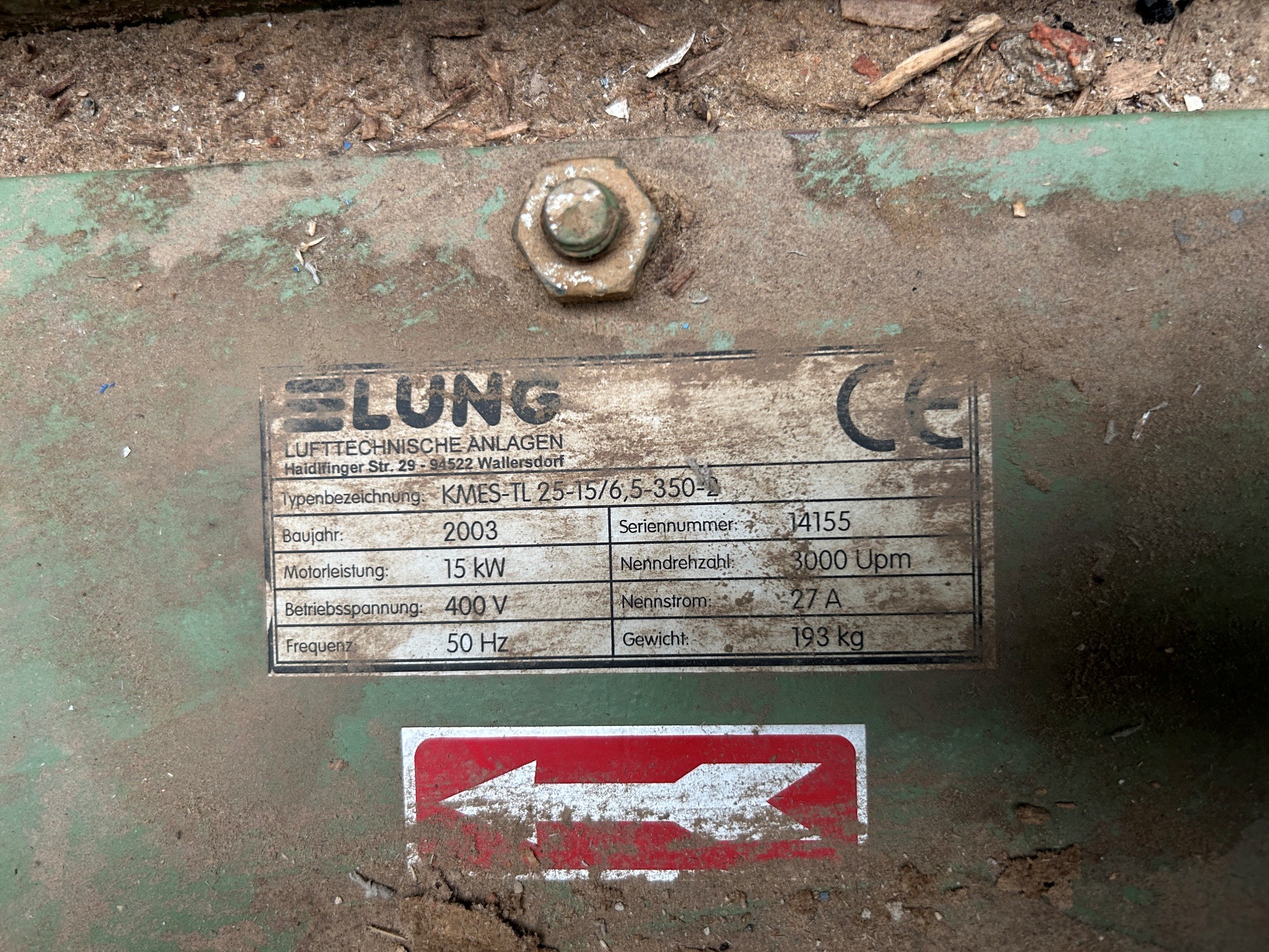 Lung KMES-TL 25-15/6,5-350