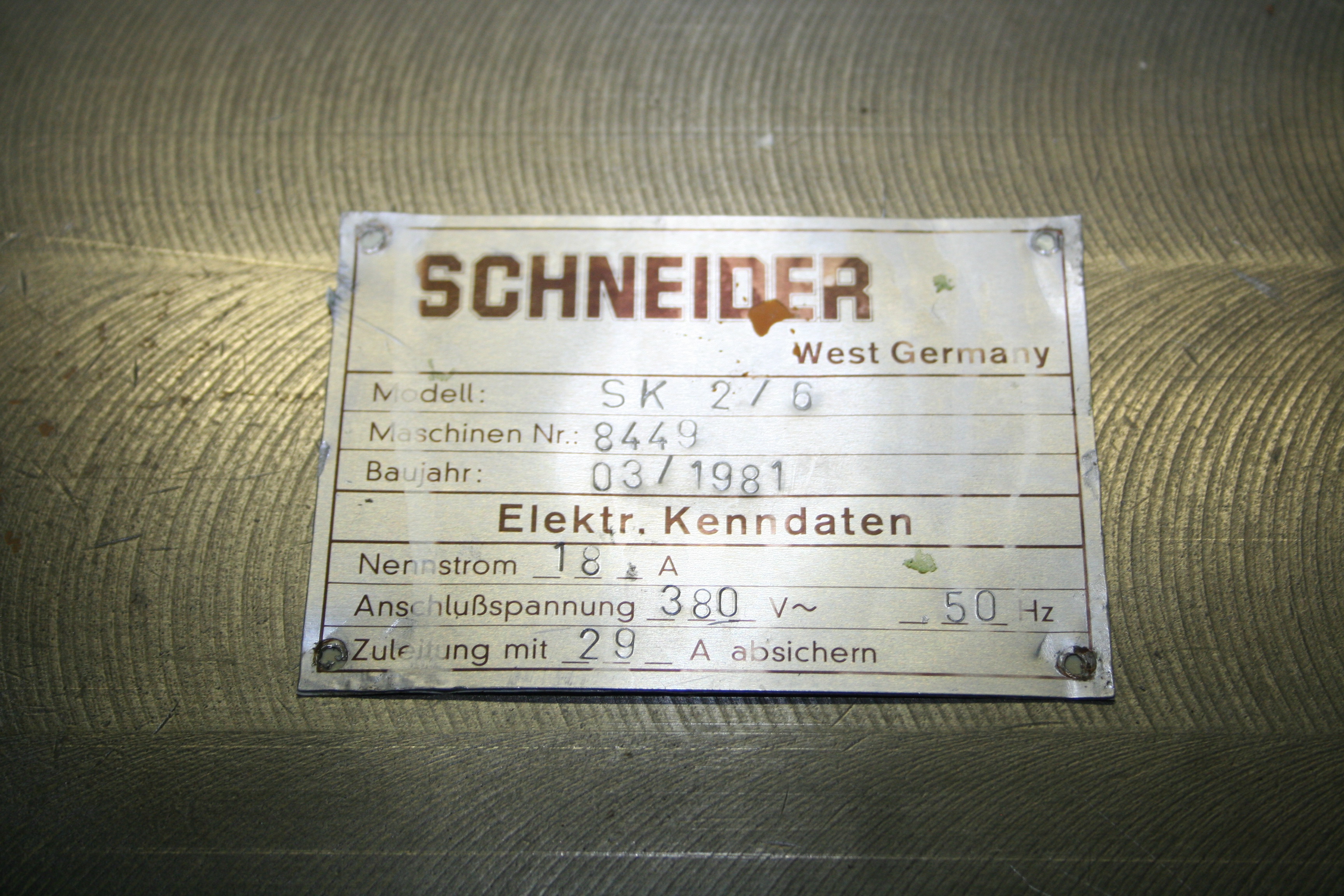 Schneider SK 2/6