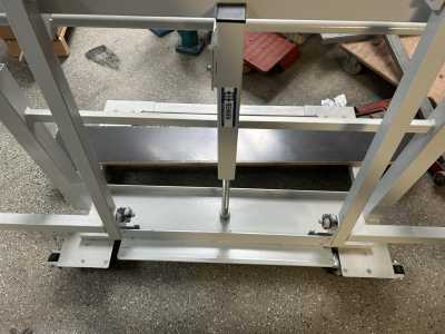 Plattentransport- und Schwenkwagen